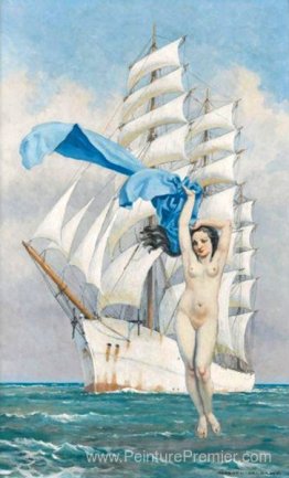 Vénus au voile bleu Vénus au voile bleu