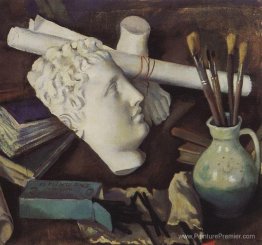 Nature morte avec les attributs des arts Nature morte avec les attributs des arts