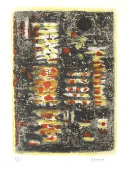 Composition jaune et noire Composition jaune et noire