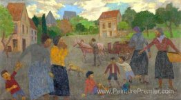 Scène du village Scène du village