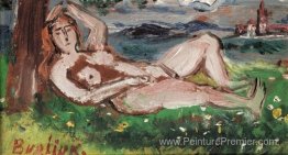 Nu inclinable dans un paysage Nu inclinable dans un paysage