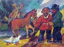 Gitans avec cheval Gitans avec cheval