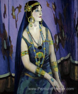 L'actrice comme Cléopâtre (Mercedes de Cordoba, femme de l'artis L'actrice comme Cléopâtre (Mercedes de Cordoba, femme de l'artis