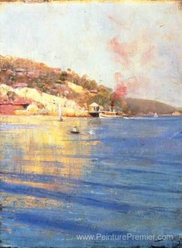 Le point quai, la baie de Mosman Le point quai, la baie de Mosman