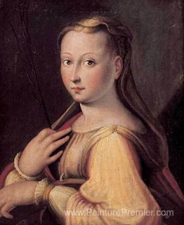 Saint Catherine d'Alexandrie (autoportrait présumé) Saint Catherine d'Alexandrie (autoportrait présumé)