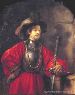 Portrait d'un homme en costume militaire Portrait d'un homme en costume militaire