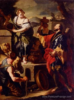 Rebecca et Eliezer au puits Rebecca et Eliezer au puits