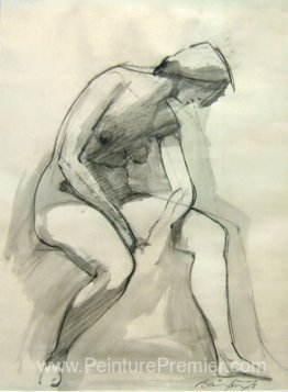Sketch d'une femme Sketch d'une femme