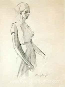Sketch d'une femme Sketch d'une femme