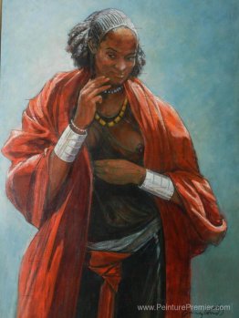 La femme éthopienne La femme éthopienne