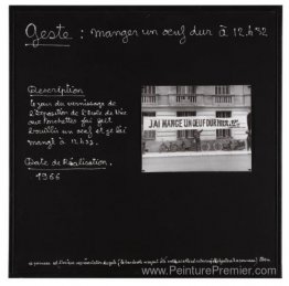 Geste: Manger un oeuf dur à 12h32 Geste: Manger un oeuf dur à 12h32