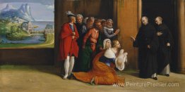 Saint Nicolas de Tolentino relance un enfant Saint Nicolas de Tolentino relance un enfant