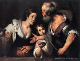 Prophète Elijah et la veuve de Sarepta Prophète Elijah et la veuve de Sarepta