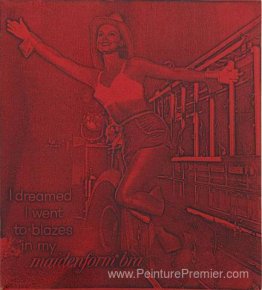 J'ai rêvé que je suis allé à Blazes dans mon soutien-gorge Maide J'ai rêvé que je suis allé à Blazes dans mon soutien-gorge Maide