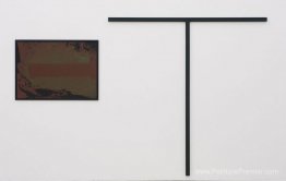 untitled (T-formiges Objekt mit Guazzo) untitled (T-formiges Objekt mit Guazzo)