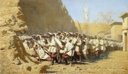 Aux murs de la forteresse. Laissez-les entrer