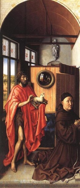 Werl Tradpice - St. John the Baptist and the Donor, Heinrich von