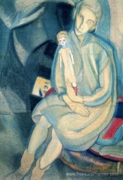 Fille avec poupée