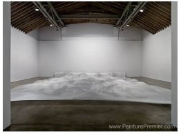 Large flux blanc