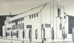 Le Dessin de Mackintosh de la 'Maison pour un amoureux de l'art'