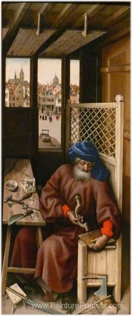 Le retable Mérode - Joseph en tant que menuisier médiéval