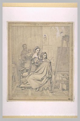 Raphael et le Fornarina