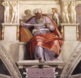 Plafond de la chapelle Sixtine: le prophète Joel