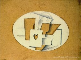 Nature morte avec Ace of Hearts