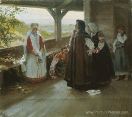 Crachage sur la terrasse