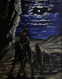 Voleur avec un cheval volé