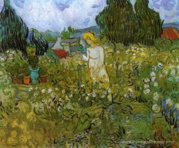 Gachet de Mademoiselle dans son jardin à AUvers-sur-Oise