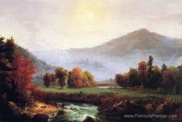 Morning Mist Rising à Plymouth, New Hampshire