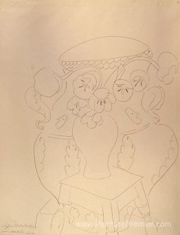 Nature morte avec deux vases