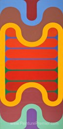 Peinture de hot-dog