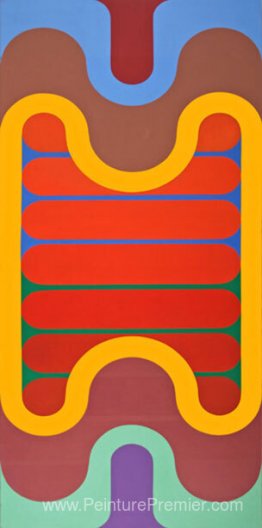 Peinture de hot-dog
