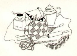 Sur la table de la cuisine