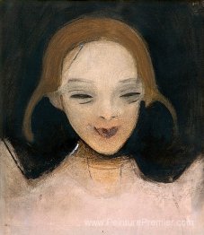 Fille souriante