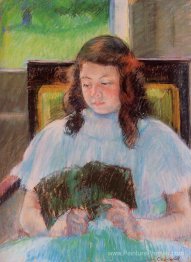 Jeune fille lisant