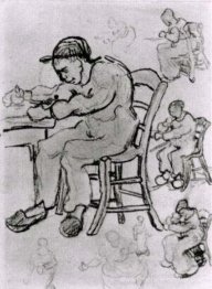 Feuille de personnes assises sur des chaises