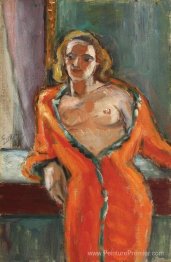 Manteau orange