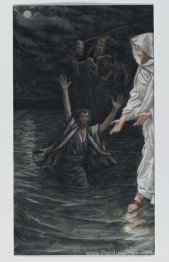 Saint Peter marche sur la mer (Saint Pierre Marche sur la mer)