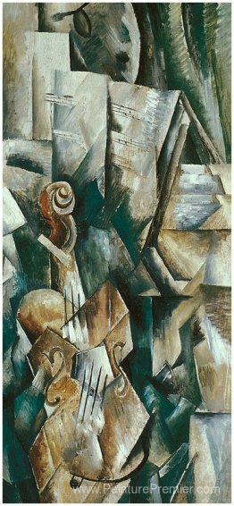 Violon et palette