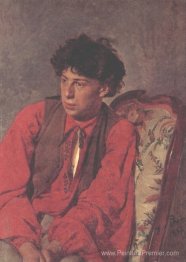 Portrait de V. E. Repin, le frère de l'artiste