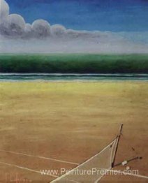 Plage au tennis