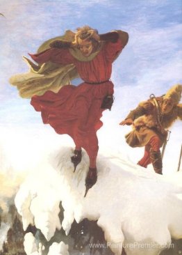 Manfred sur le Jungfrau