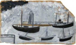 Navires dans le port