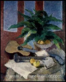Nature morte devant la fenêtre