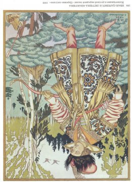 Illustration de l'histoire de la fée russe "The Frog Princess"