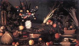 Nature morte avec des fleurs et des fruits