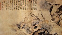 Sur l'étang de Lotus
